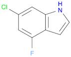 6-Chloro-4-fluoro-1H-indole