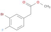 Benzeneacetic acid, 3-bromo-4-fluoro-, methyl ester