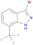 1H-Indazole, 3-bromo-7-(trifluoromethyl)-