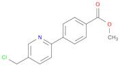 methyl 4-[5-(chloromethyl)pyridin-2-yl]benzoate