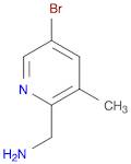 (5-Bromo-3-methylpyridin-2-yl)methanamine