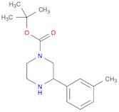 tert-Butyl 3-(m-tolyl)piperazine-1-carboxylate