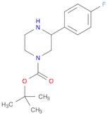 tert-butyl 3-(4-fluorophenyl)piperazine-1-carboxylate