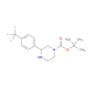 tert-Butyl 3-(4-(trifluoromethyl)phenyl)piperazine-1-carboxylate