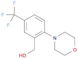 Benzenemethanol,2-(4-morpholinyl)-5-(trifluoromethyl)-