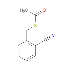 S-2-Cyanobenzyl ethanethioate