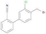 4'-(Bromomethyl)-3'-chloro-[1,1'-biphenyl]-2-carbonitrile