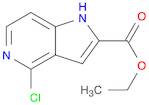 1H-Pyrrolo[3,2-c]pyridine-2-carboxylic acid, 4-chloro-, ethyl ester