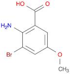 3-Bromo-5-methoxyanthranilic acid