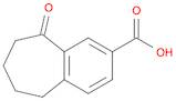 5-oxo-6,7,8,9-tetrahydrobenzo[7]annulene-3-carboxylic acid