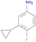 3-Cyclopropyl-4-fluoroaniline