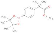 methyl 2-methyl-2-[4-(tetramethyl-1,3,2-dioxaborolan-2-yl)phenyl]propanoate