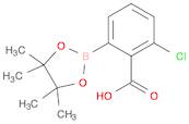 Benzoic acid, 2-chloro-6-(4,4,5,5-tetramethyl-1,3,2-dioxaborolan-2-yl)-