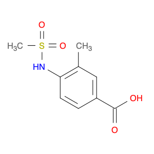 4-(methanesulfonamido)-3-methylbenzoic acid