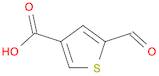 3-Thiophenecarboxylic acid, 5-formyl-