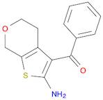 (2-Amino-5,7-dihydro-4H-thieno[2,3-c]pyran-3-yl)(phenyl)methanone