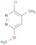 Pyridazine, 3-chloro-6-methoxy-4-methyl-