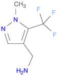 (1-Methyl-5-(trifluoromethyl)-1H-pyrazol-4-yl)methanamine