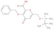 3-(Benzyloxy)-6-(((tert-butyldimethylsilyl)oxy)methyl)-4-oxo-4H-pyran-2-carboxylic acid