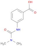 Benzoic acid, 3-[[(dimethylamino)carbonyl]amino]-