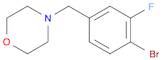 Morpholine, 4-[(4-bromo-3-fluorophenyl)methyl]-