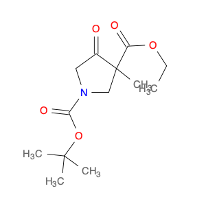 Ethyl 1-Boc-3-methyl-4-oxopyrrolidine-3-carboxylate