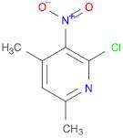 Pyridine, 2-chloro-4,6-dimethyl-3-nitro-