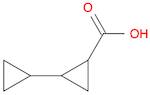 2-cyclopropylcyclopropane-1-carboxylic acid