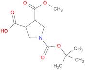 1-BOC-4-(METHOXYCARBONYL)PYRROLIDINE-3-CARBOXYLIC ACID