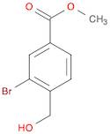 methyl 3-bromo-4-(hydroxymethyl)benzoate