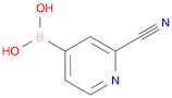 (2-cyanopyridin-4-yl)boronic acid