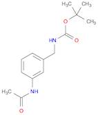 tert-Butyl N-[(3-acetamidophenyl)methyl]carbamate