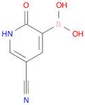 5-Cyano-1,2-dihydro-2-oxopyridine-3-boronic acid