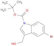 tert-butyl 5-bromo-3-(hydroxymethyl)indole-1-carboxylate