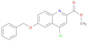 Methyl 6-(benzyloxy)-4-chloroquinoline-2-carboxylate