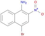 1-Naphthalenamine, 4-bromo-2-nitro-