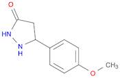 5-(4-Methoxyphenyl)pyrazolidin-3-one