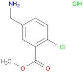 Methyl 5-(aminomethyl)-2-chlorobenzoate hydrochloride