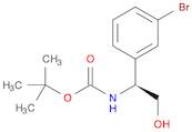 Carbamic acid, [(1S)-1-(3-bromophenyl)-2-hydroxyethyl]-,1,1-dimethylethyl ester