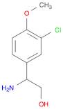 2-Amino-2-(3-chloro-4-methoxy-phenyl)ethanol