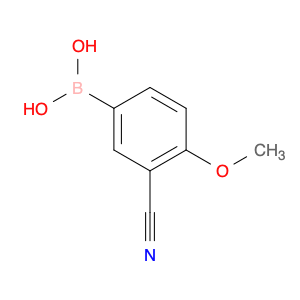 (3-cyano-4-methoxyphenyl)boronicacid