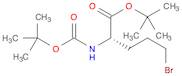 L-Norvaline, 5-bromo-N-[(1,1-dimethylethoxy)carbonyl]-,1,1-dimethylethyl ester