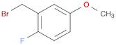 Benzene, 2-(bromomethyl)-1-fluoro-4-methoxy-