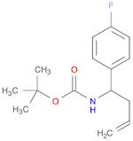 tert-butyl (1-(4-fluorophenyl)but-3-en-1-yl)carbamate