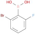 2-Bromo-6-fluorophenylboronic acid