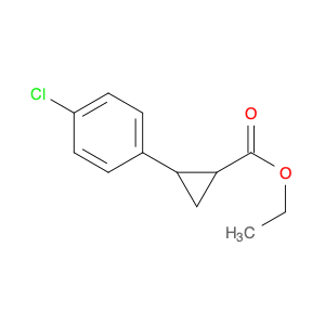 Cyclopropanecarboxylic acid, 2-(4-chlorophenyl)-, ethyl ester