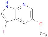 1H-Pyrrolo[2,3-b]pyridine, 3-iodo-5-methoxy-