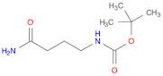 Carbamic acid, (4-amino-4-oxobutyl)-, 1,1-dimethylethyl ester