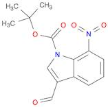 tert-butyl 3-formyl-7-nitroindole-1-carboxylate