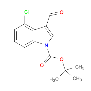 tert-butyl 4-chloro-3-formylindole-1-carboxylate